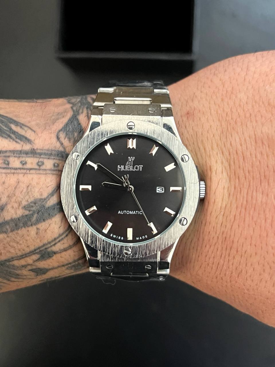HUBLOT GENEVE AÇO